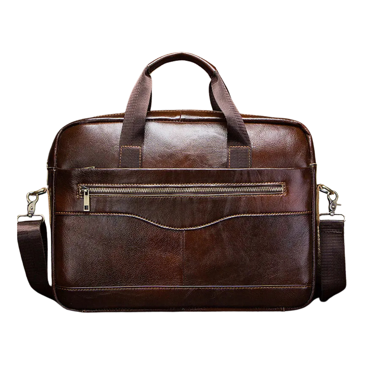 Marco – Sacoche Ordinateur Homme en Cuir Véritable