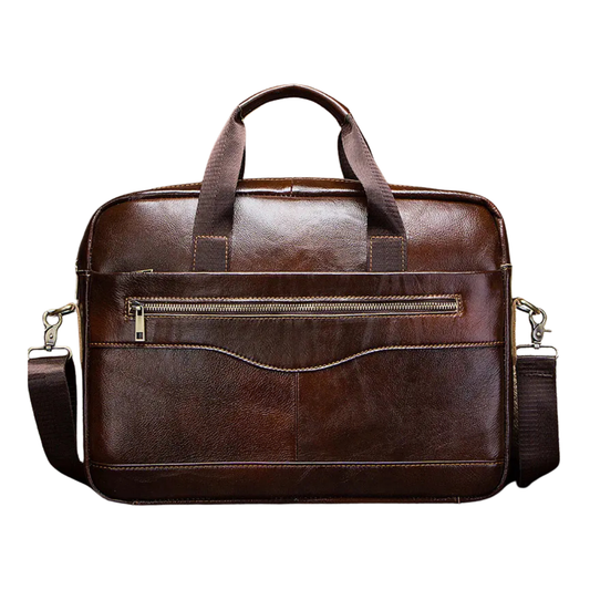 Marco – Sacoche Ordinateur Homme en Cuir Véritable