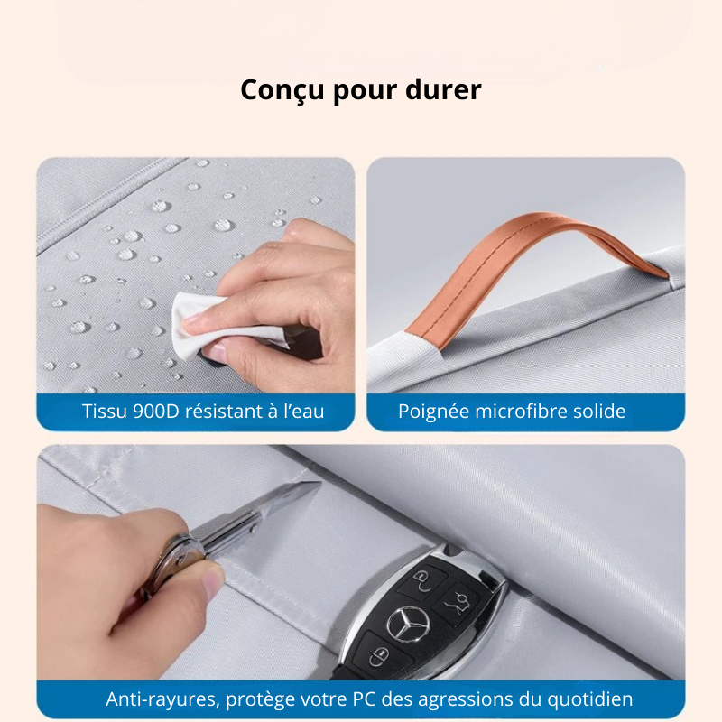 Alessio – Sacoche Ordinateur Homme Antichoc