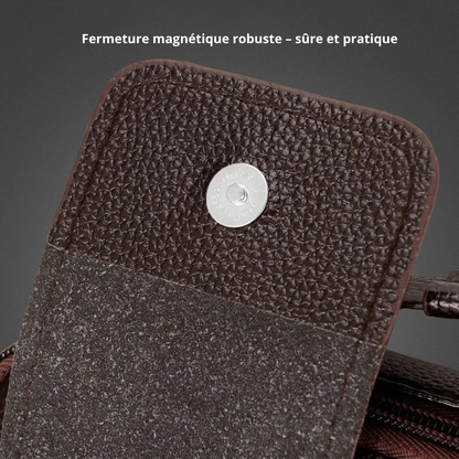 Mirco – Sacoche Homme Cuir Élégante et Imperméable