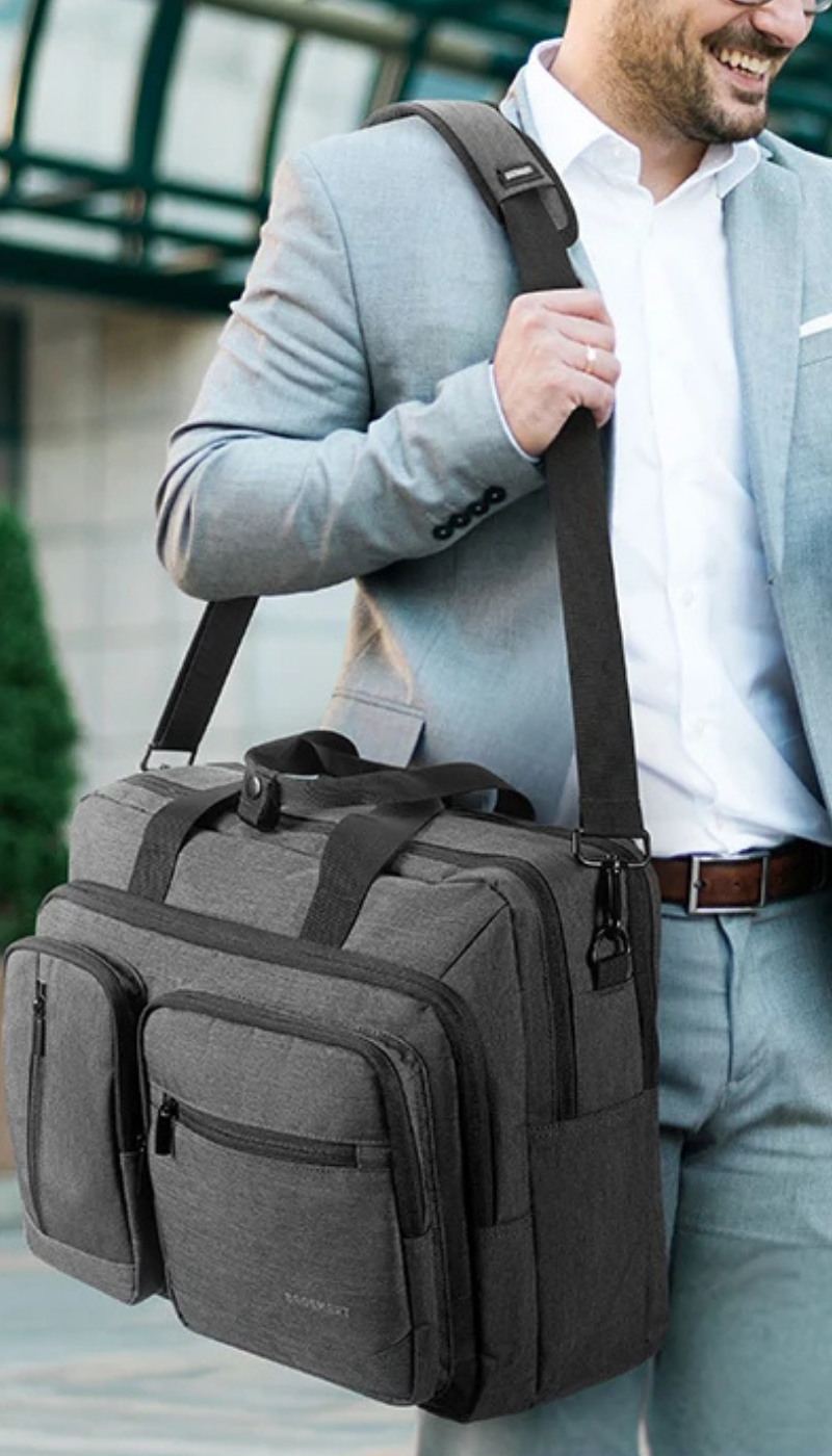 Cirillo – Sacoche Ordinateur Homme Polyvalente