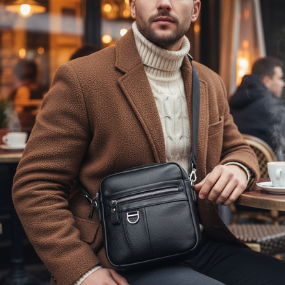 Patti – Sacoche Homme Cuir Compacte et Pratique