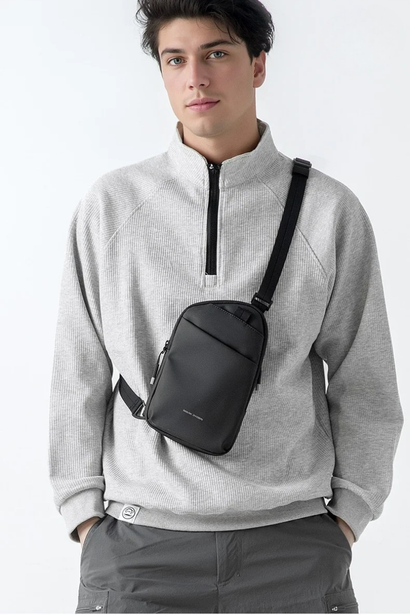 Raul – Petite Sacoche Homme Imperméable et Légère