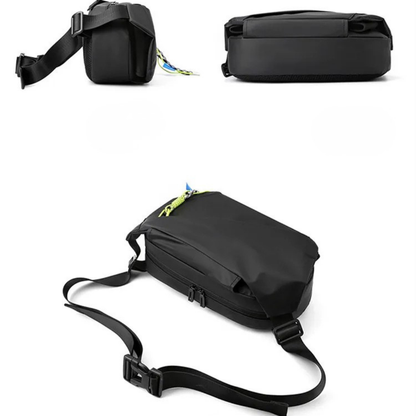 Ruggero – Sacoche Bandoulière Homme Grande Capacité pour Sport et Voyage