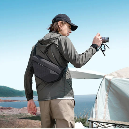 Vittore – Sacoche Bandoulière Homme Sécurisée pour Tablette et Voyage