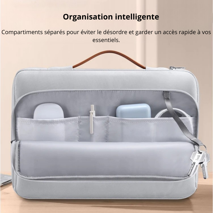 Alessio – Sacoche Ordinateur Homme Antichoc