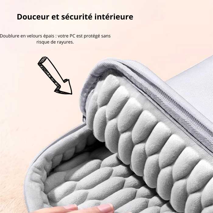 Alessio – Sacoche Ordinateur Homme Antichoc