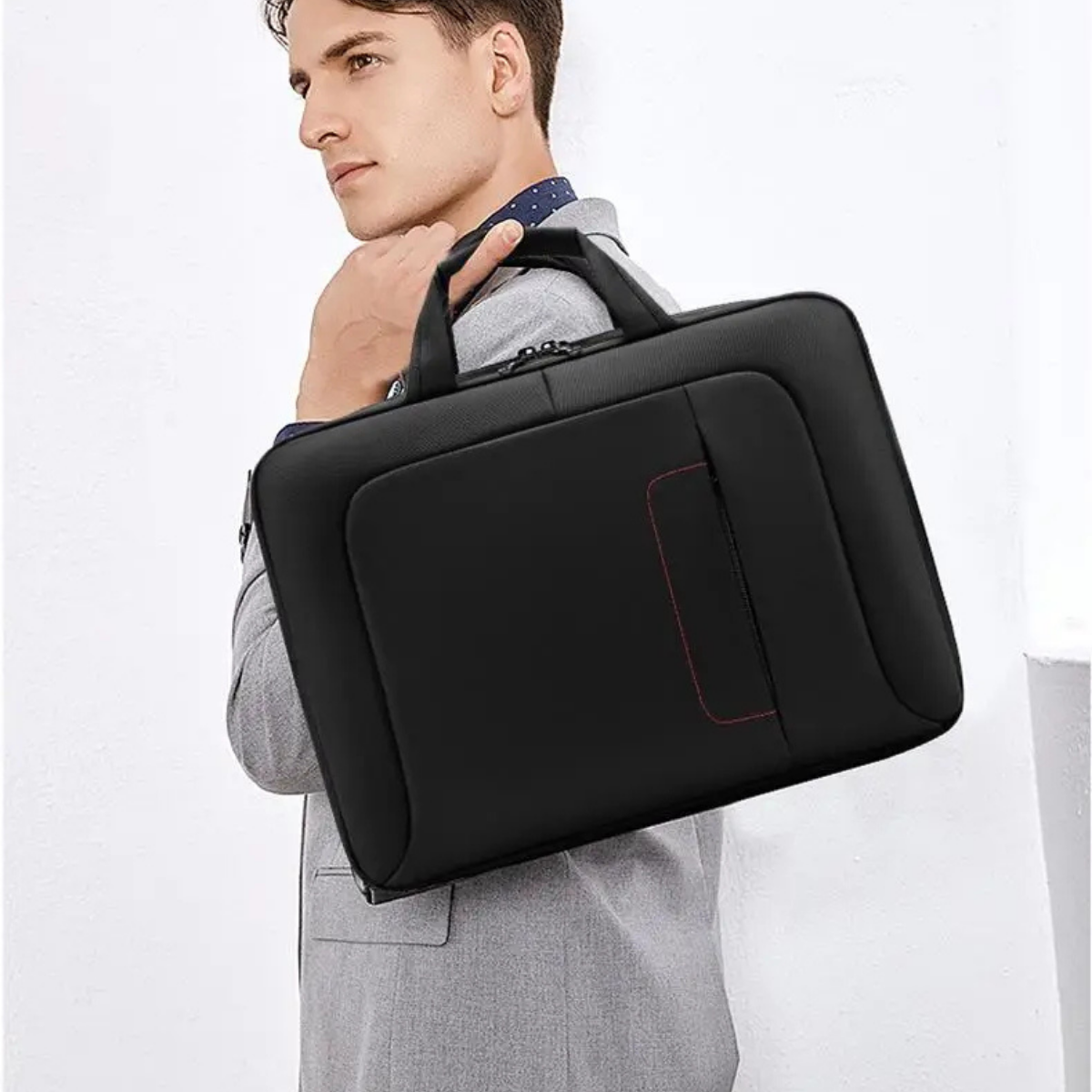 Gaddo – Sacoche Ordinateur Homme Business Étanche et Grande Capacité