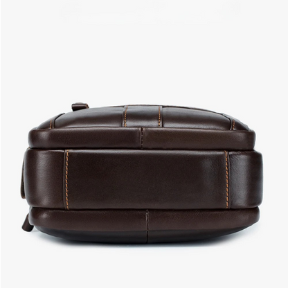 Paolo – Sacoche Bandoulière Homme Stylée en Cuir Rétro