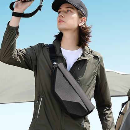 Vittore – Sacoche Bandoulière Homme Sécurisée pour Tablette et Voyage