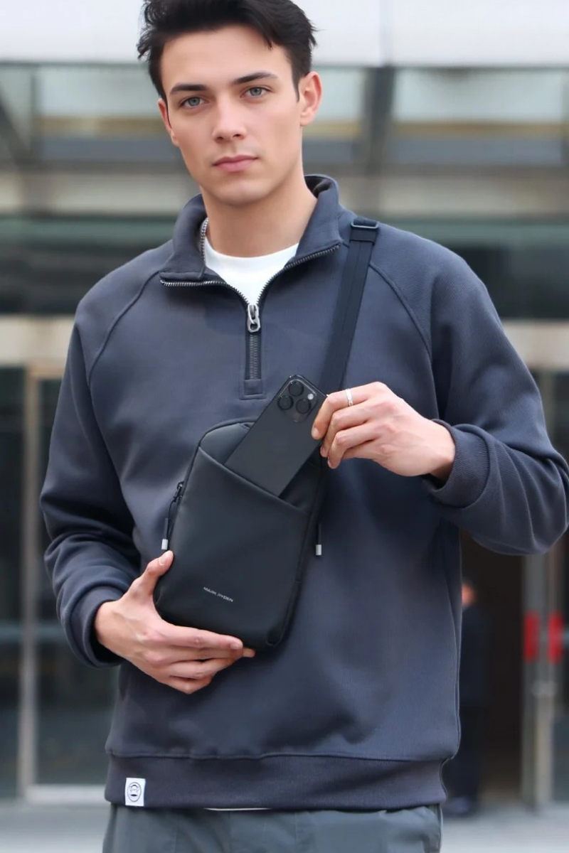 Raul – Petite Sacoche Homme Imperméable et Légère