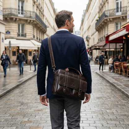 Valente – Sacoche Ordinateur Homme Professionnelle