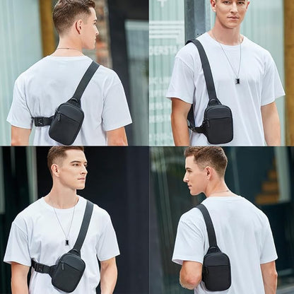 Daniele – Sacoche Bandoulière Homme Waterproof pour Liberté de Mouvement