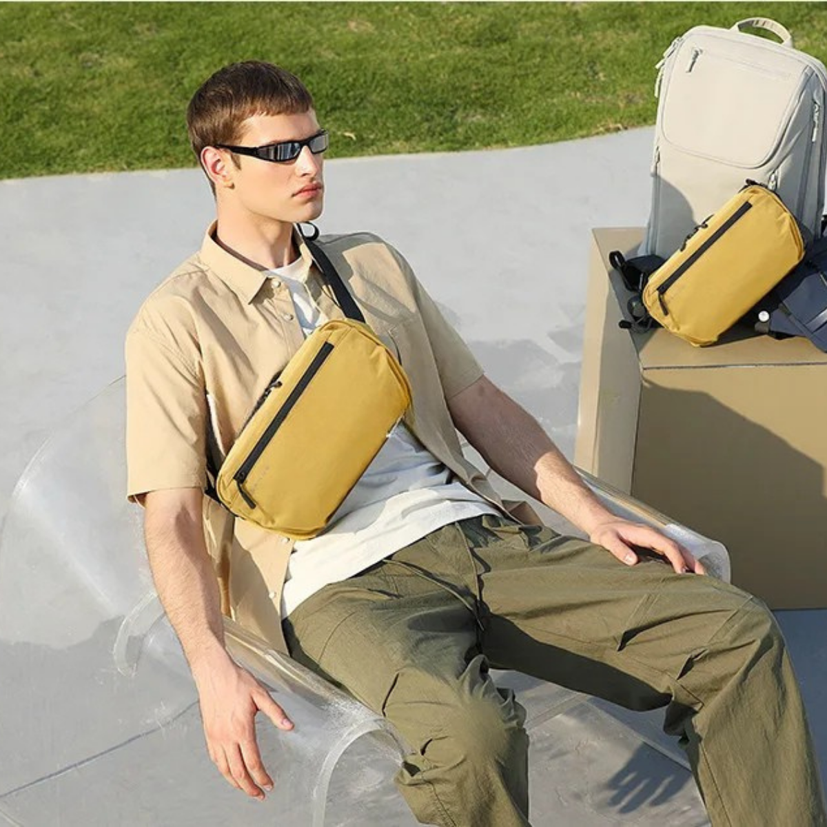 Guglielmo – Sacoche Banane Homme Étanche