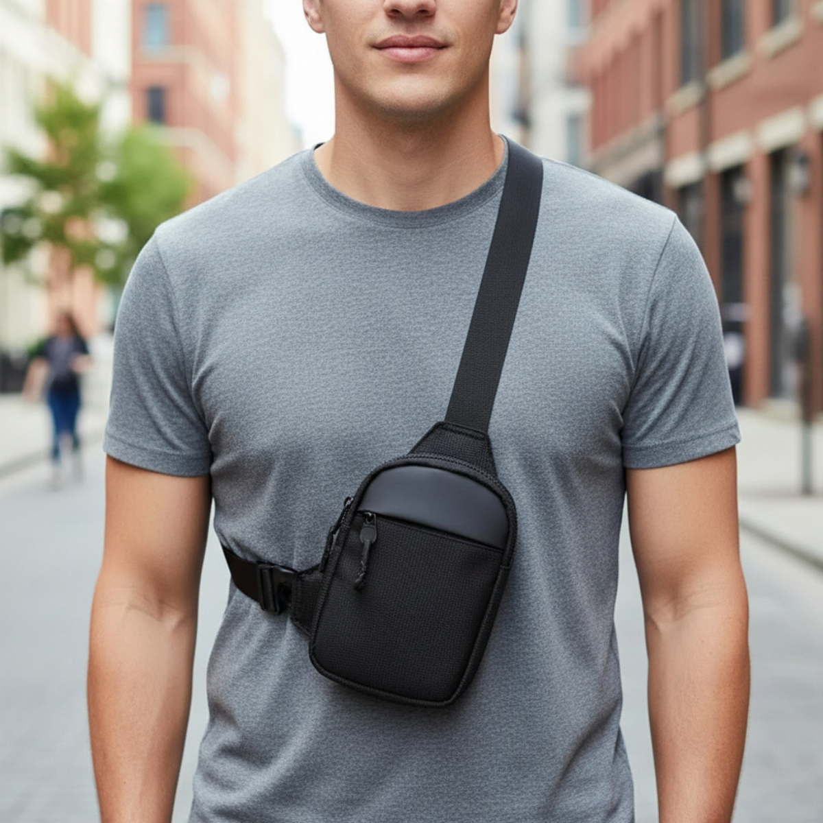 Daniele – Sacoche Bandoulière Homme Waterproof pour Liberté de Mouvement