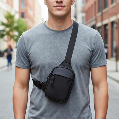 Daniele – Sacoche Bandoulière Homme Waterproof pour Liberté de Mouvement