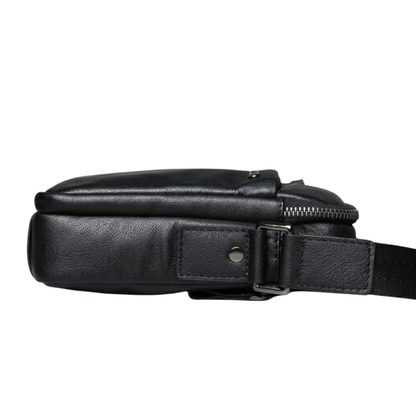 Dino – Sacoche Bandoulière Homme Cuir Multipoches