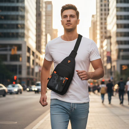 Alberto – Petite Sacoche Homme pour Mobilité et Loisirs