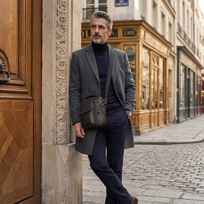 Arturo – Sacoche Homme Cuir Format Messenger Business