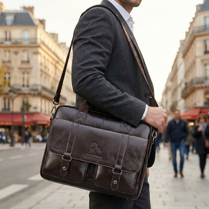 Valente – Sacoche Ordinateur Homme Professionnelle