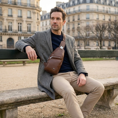 Ermanno – Sacoche Bandoulière Homme Raffinée