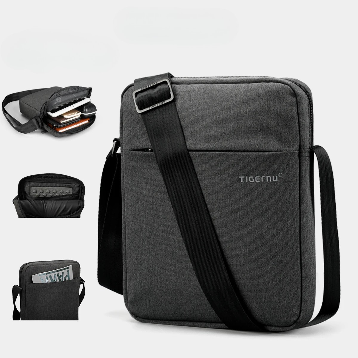 Gasparo – Petite Sacoche Homme Étanche et Élégante pour iPad