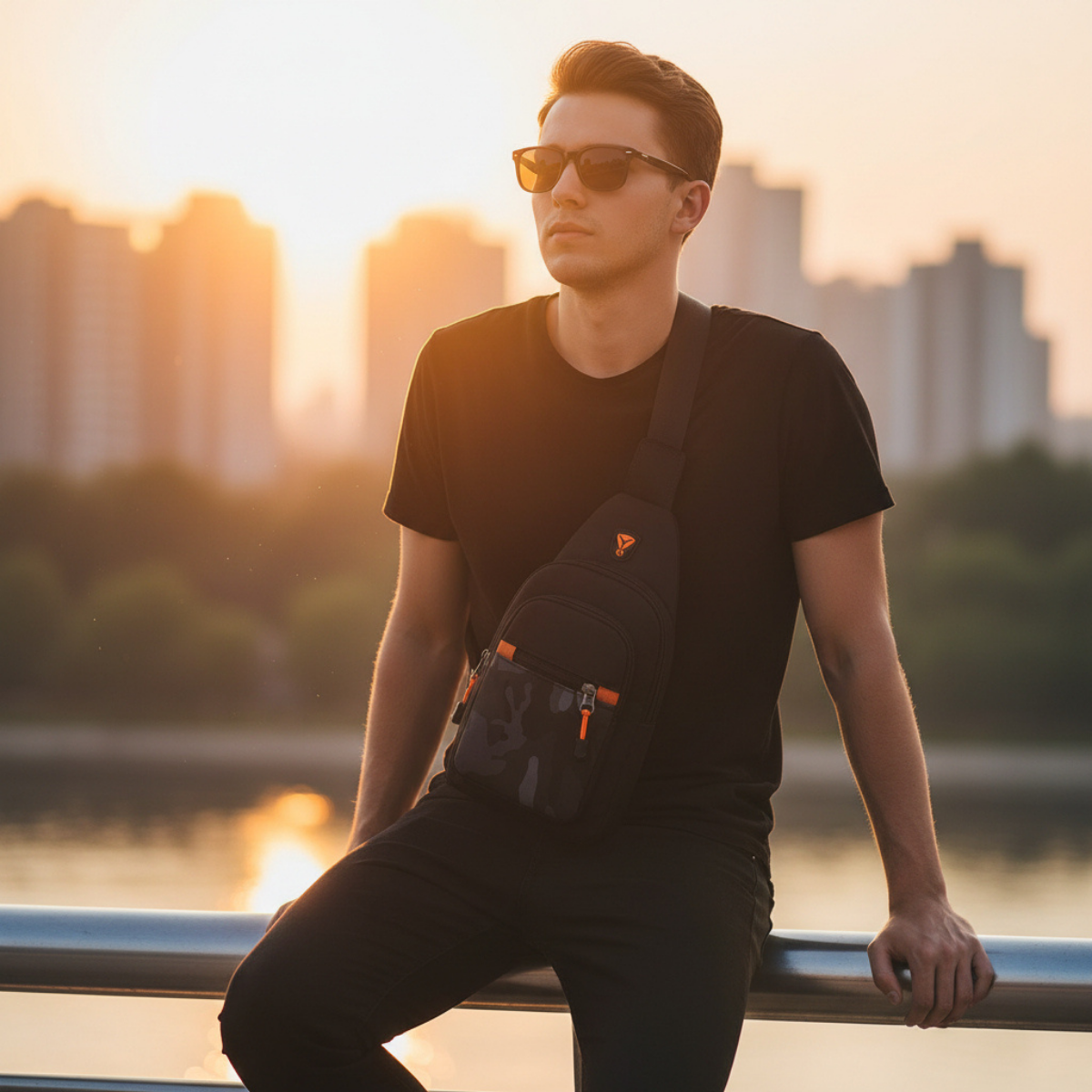 Alberto – Petite Sacoche Homme pour Mobilité et Loisirs
