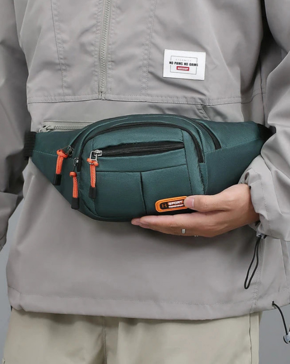 Orlando – Sacoche Banane Homme Résistante et Spacieuse