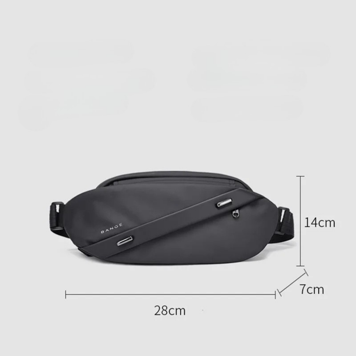 Vincenzo – Sacoche Banane Homme Compacte et Organisée