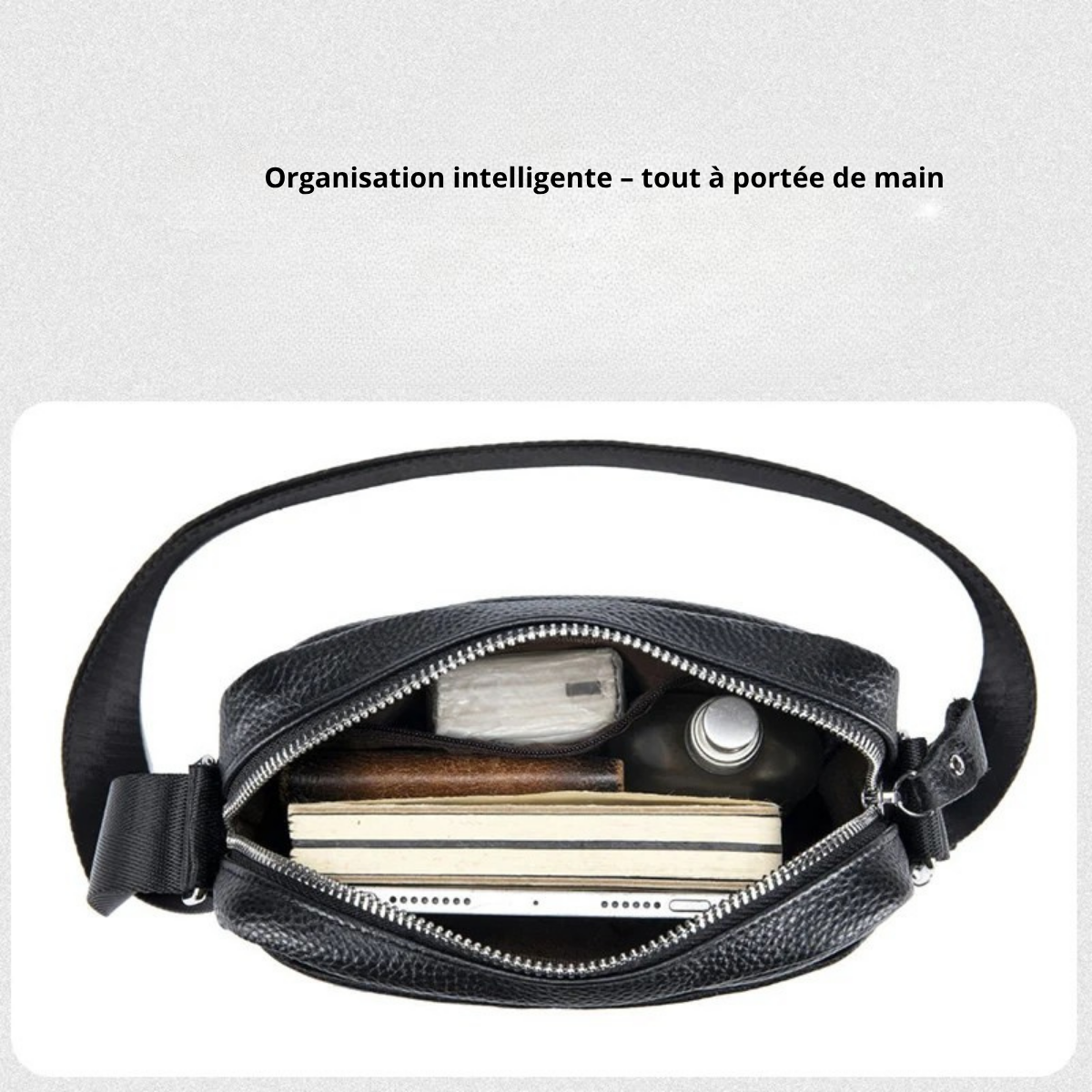 Patti – Sacoche Homme Cuir Compacte et Pratique