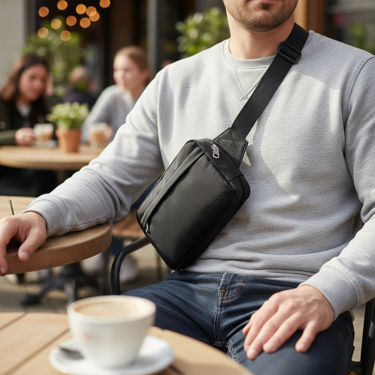 Gaetano – Sacoche Banane Homme Sécurisée et Élégante