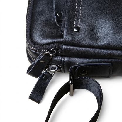 Dino – Sacoche Bandoulière Homme Cuir Multipoches