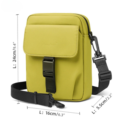 Silvano – Sacoche Bandoulière Homme Discrète pour Quotidien et Voyage