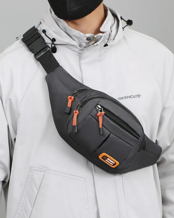 Orlando – Sacoche Banane Homme Résistante et Spacieuse