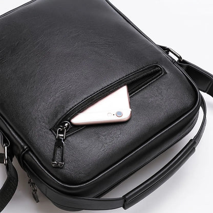 Vittorio – Petite Sacoche Homme Polyvalente pour Travail et Quotidien