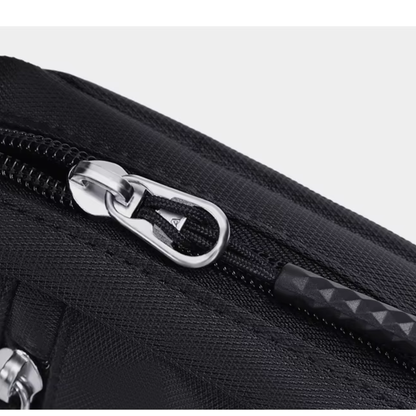 Benedetto – Petite Sacoche Homme Noire en Oxford Légère et Moderne