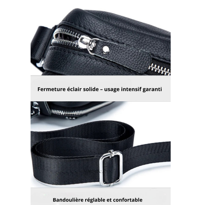 Patti – Sacoche Homme Cuir Compacte et Pratique