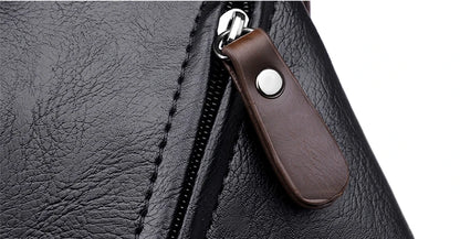 Flavio – Sacoche Homme Luxe Bandoulière en Cuir PU & Style Urbain Chic