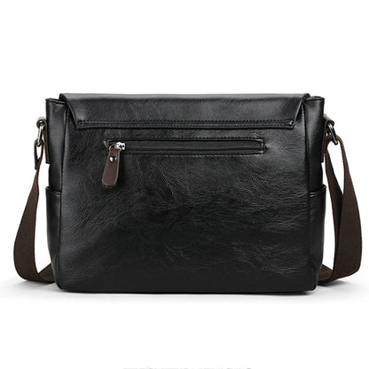 Flavio – Sacoche Homme Luxe Bandoulière en Cuir PU & Style Urbain Chic