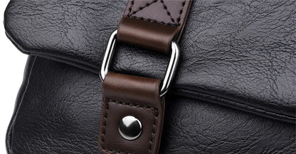 Flavio – Sacoche Homme Luxe Bandoulière en Cuir PU & Style Urbain Chic