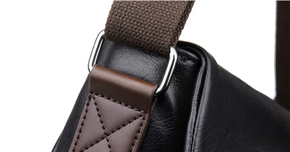 Flavio – Sacoche Homme Luxe Bandoulière en Cuir PU & Style Urbain Chic