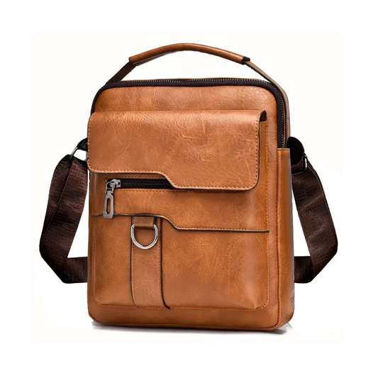 Vittorio – Petite Sacoche Homme Polyvalente pour Travail et Quotidien