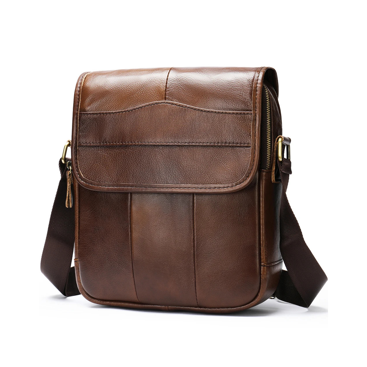 Tomaso – Sacoche Homme Luxe en Cuir Véritable & Élégance Intemporelle