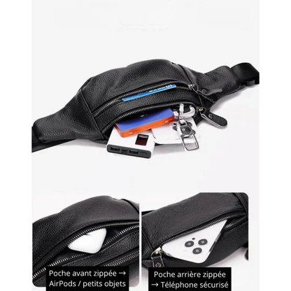 Rocco – Sacoche Banane Homme Capacité