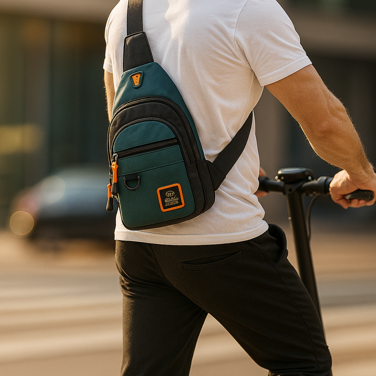 Luca – Sacoche Bandoulière Homme pour Mobilité et Sport