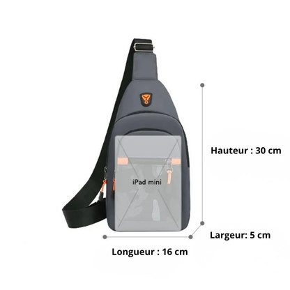 Alberto – Petite Sacoche Homme pour Mobilité et Loisirs