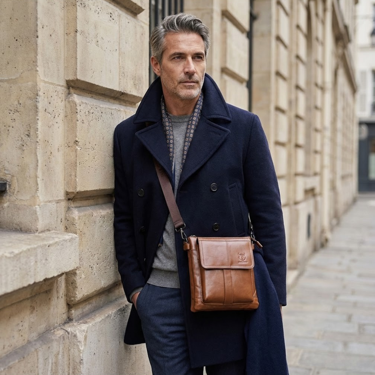 Renzo – Sacoche Homme Cuir Élégante et Spacieuse