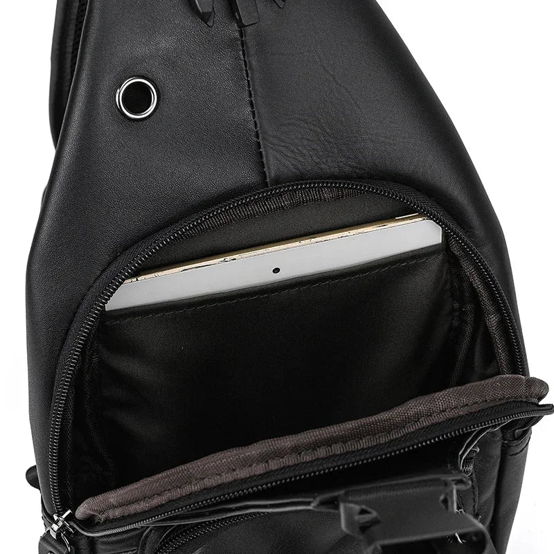 Sergio – Sacoche Bandoulière Homme Discrète et Fonctionnelle