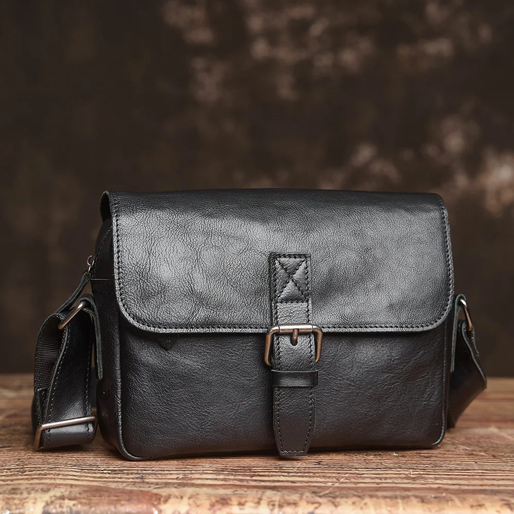 Andréa – Sacoche Bandoulière Homme Cuir Naturel Robuste et Élégant