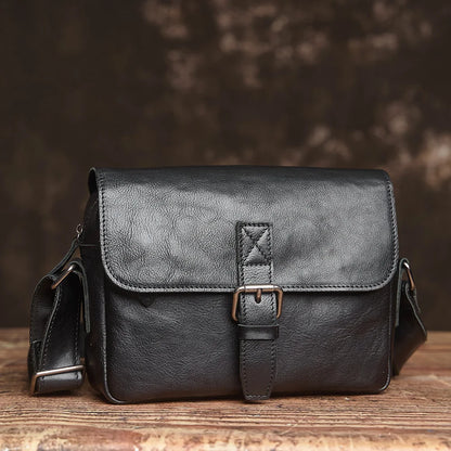 Andréa – Sacoche Bandoulière Homme Cuir Naturel Robuste et Élégant
